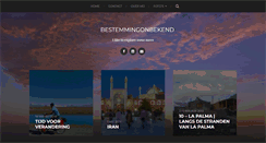 Desktop Screenshot of bestemmingonbekend.nl